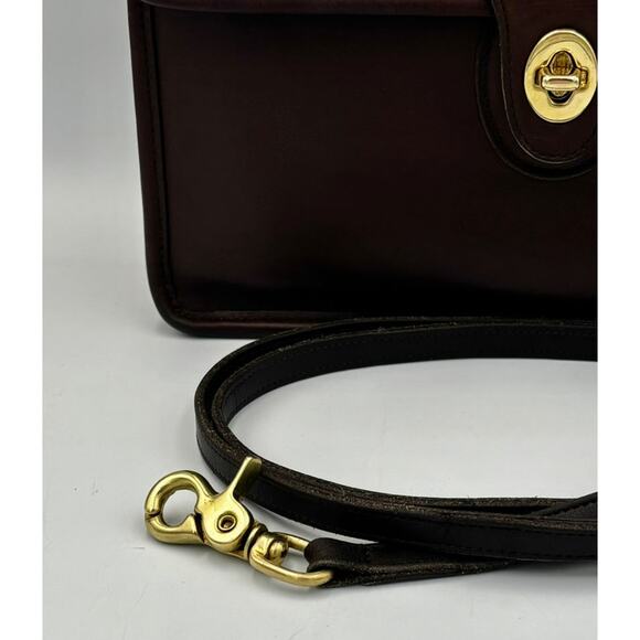 Vintage Coach Willis Bag 9927 | Brown Leather | Rare 90s Legacy Crossbody Purse - Picture 11 of 16